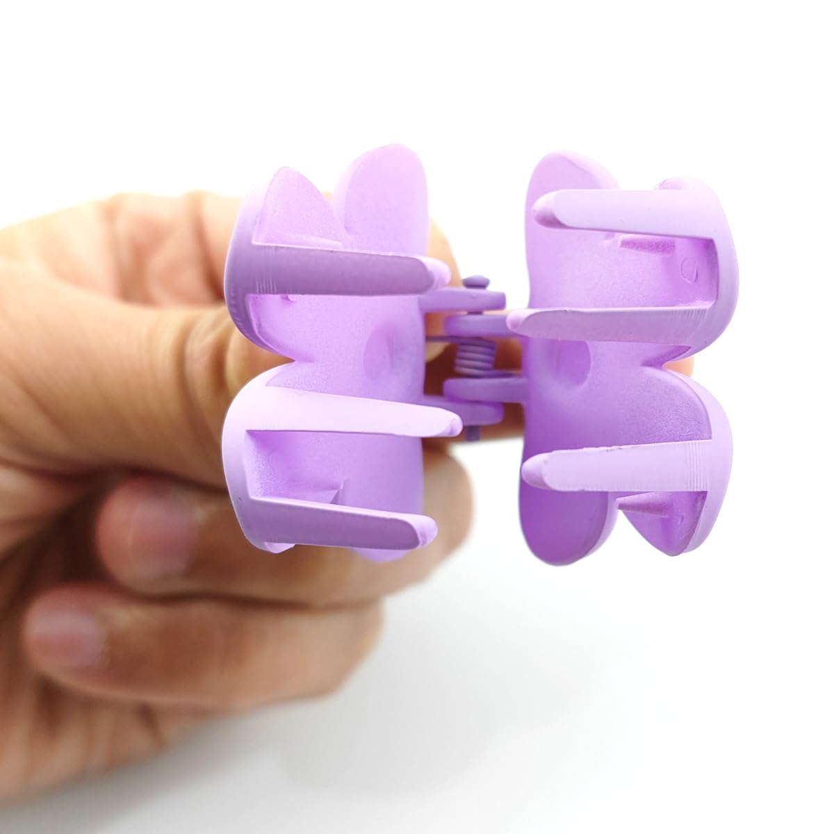 Cute Flower Claw Clips - 20PCS Small Jaw Clips for Women & Girls | Strong Hold, 10 Colors, Ideal for Thin to Thick Hair
