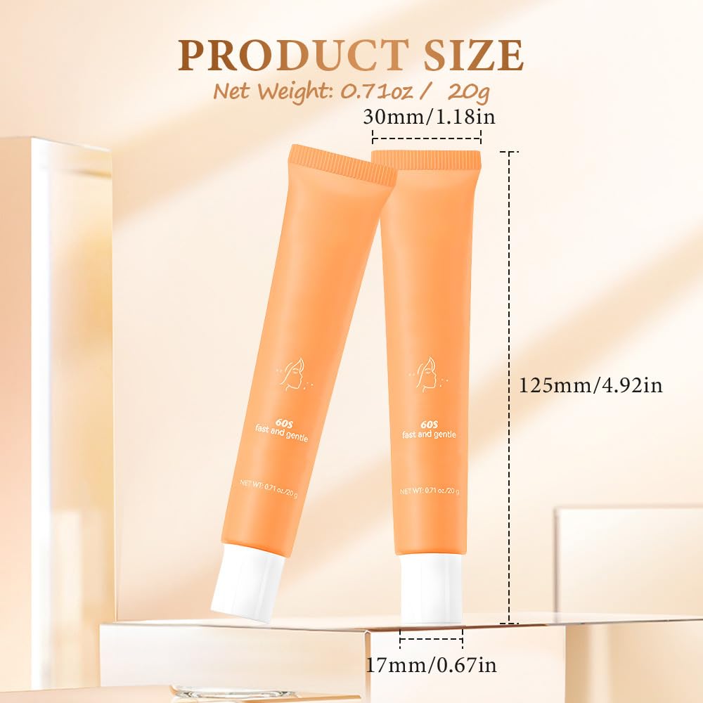 Facial Hair Removal Cream for Women, 2026 New Gentle Face Facial Hair Removal Cream for Women, Effective Hairs Removers for Face Hairs Removing (2, 0.71oz / 20 g)