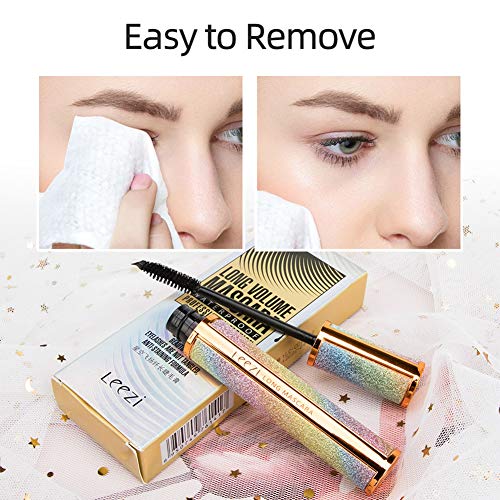 Earthsport 4D Silk Fiber Waterproof Mascara - Volumizing & Lengthening (2 Pack)