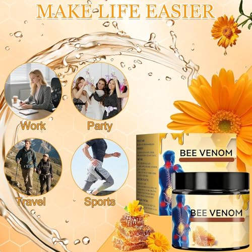 Bee Venom Cream for Moisturizing Skin – Fast-Absorbing Daily Body Moisturizer