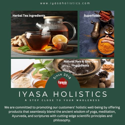 Iyasa Holistics Organic Aloe Vera Powder - 16 oz USDA Certified Whole Leaf