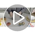 JCD 40 Pcs 6-Inch Round Cake Boards - Food-Grade Cardboard Trays