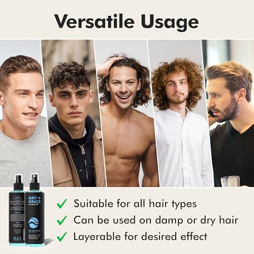 Aberlite Sea Salt Spray for Beach Waves - 8.11 Fl Oz Texture Spray