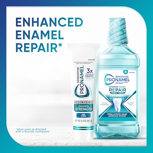 Sensodyne Pronamel Clinical Enamel Strength Deep Clean Toothpaste, 2.3 oz (2 Pack)