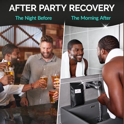 Men's Hangover Recovery Kit - 9 Piece Party Essentials