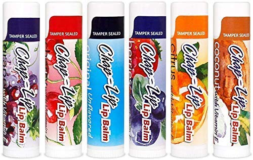 Chap-Lip Lip Balm Assorted Flavors - 24 Pack Display