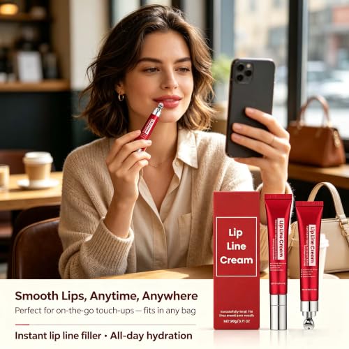 MildMane Collagen Lip Repair Cream with Jojoba Oil - Hydrating Anti-Aging Lip Treatment, 0.71 oz