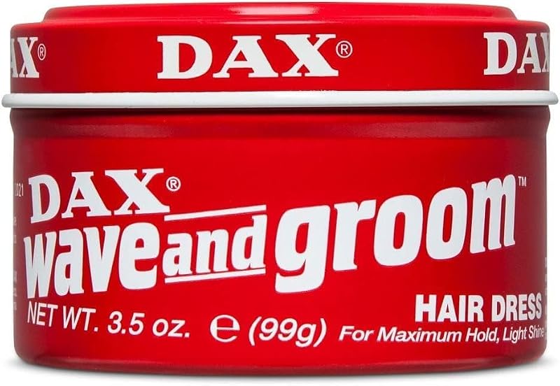 DAX Wave & Groom Heavy Hold Pomade - 3.5oz Jar (3 Pack)