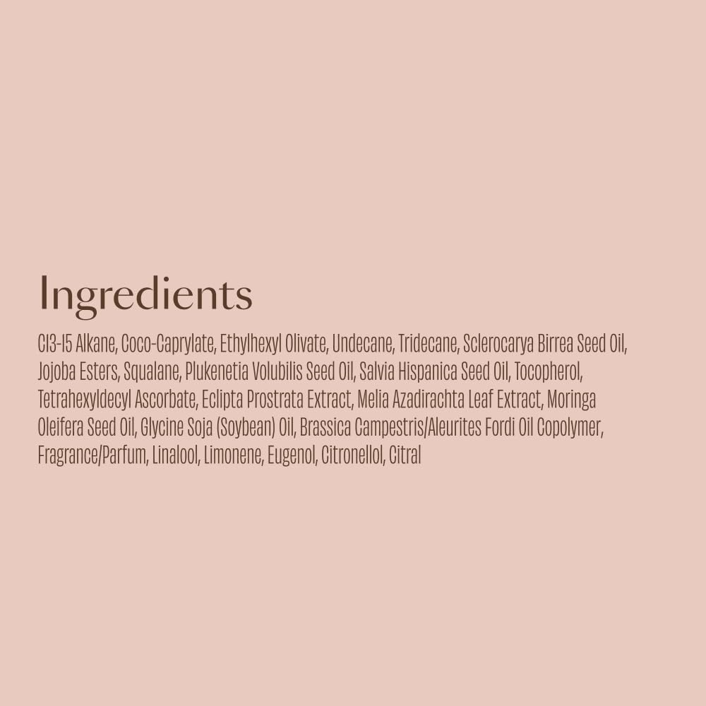 Vegamour Hydr-8 Weightless Repair Oil - Strengthens & Smooths Hair with Marula Oil & Vitamin C | All Hair Types, Vegan, Cruelty-Free