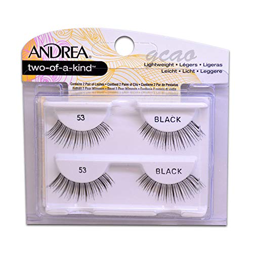 Andrea Twin Pack False Eyelashes #53 - Natural Look