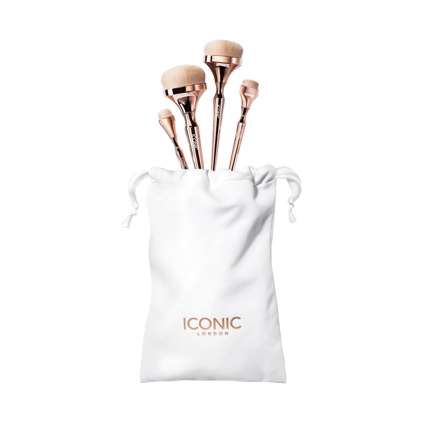 HD Blend Brush Set - Luxury Synthetic Makeup Brushes for Flawless Application | Vegan-Friendly, Perfect for Buffing & Blending