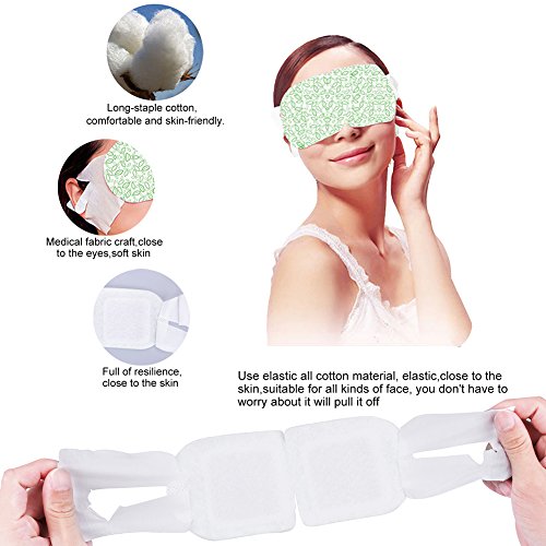 Adsoner Lavender Steam Eye Mask - Self-Heating Eye SPA for Dry Eye Relief