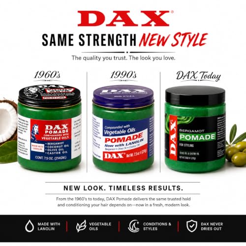 DAX Pomade for Hair Styling and Moisture - 14 Oz