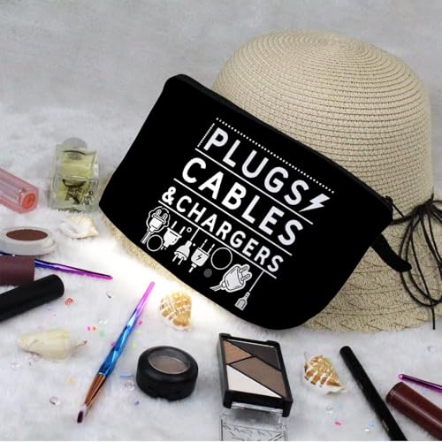 Cute Makeup Bag for Women - Small Portable Cosmetic Organizer