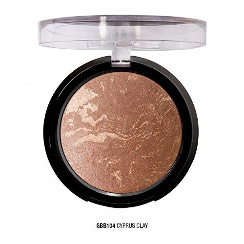 J.CAT BEAUTY Golden Soleil Baked Bronzer - Cyprus Clay Shimmer Powder