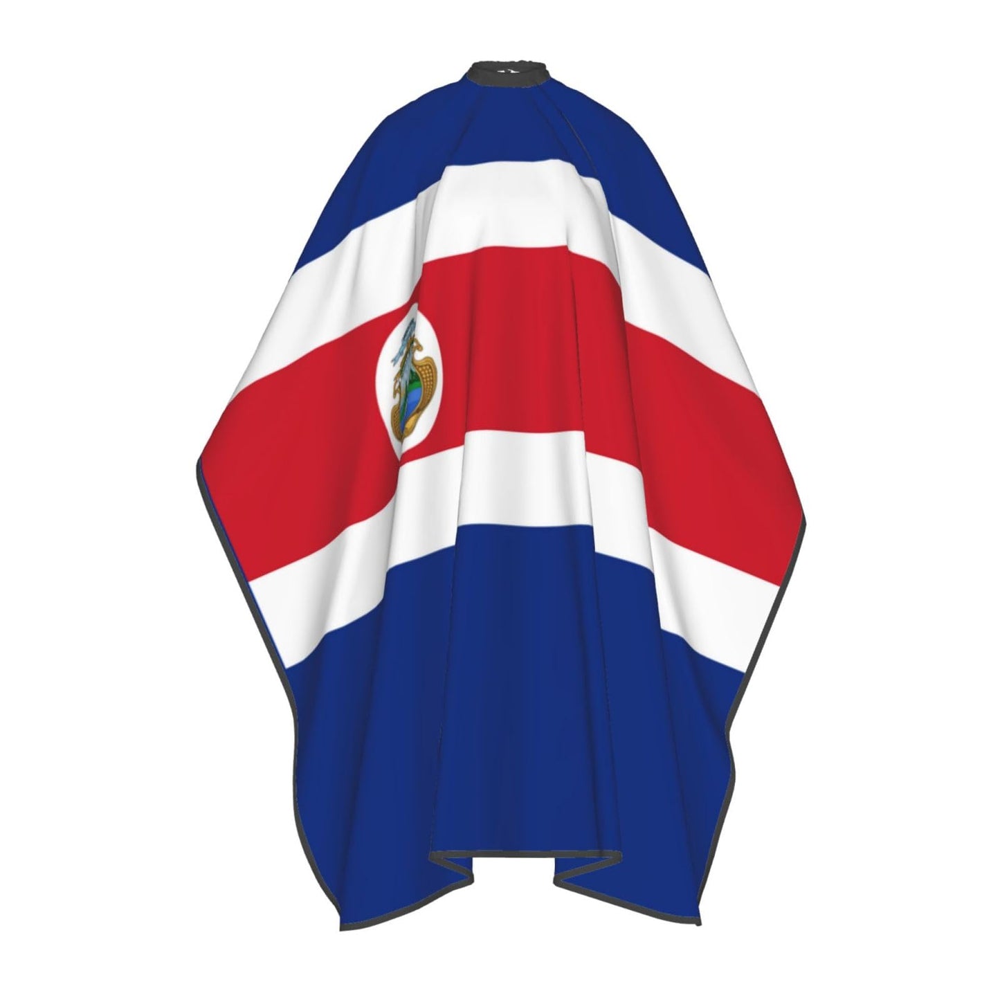 Costa Rica Flag Hair Cutting Barber Cape Hair Salon and Dyeing Styling Cloth for Women/Men