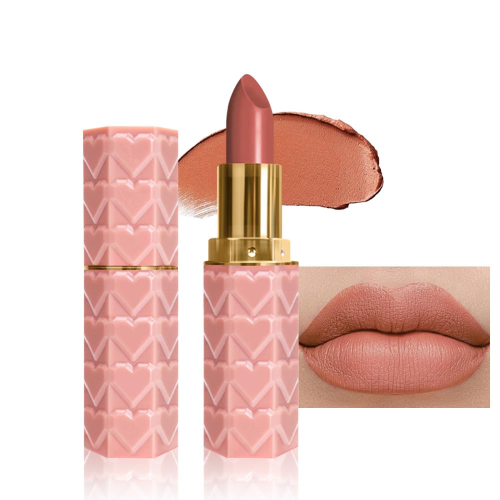 Peachy Rosee Peel Off Lip Stain Tints - Long Lasting Matte Lipstick | Waterproof, High Pigmented, 24-Hour Wear, 08