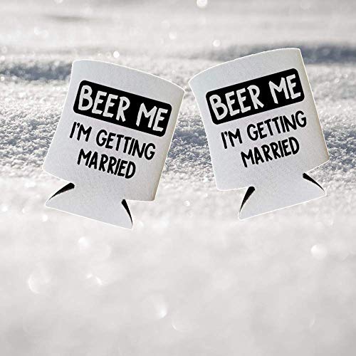 Funny Wedding Can Cooler - Beer Me I'm Getting Married Gift