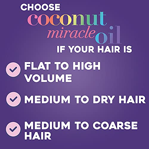 OGX Coconut Miracle Oil Hair Mask - Extra Strength Damage Remedy, 6 oz