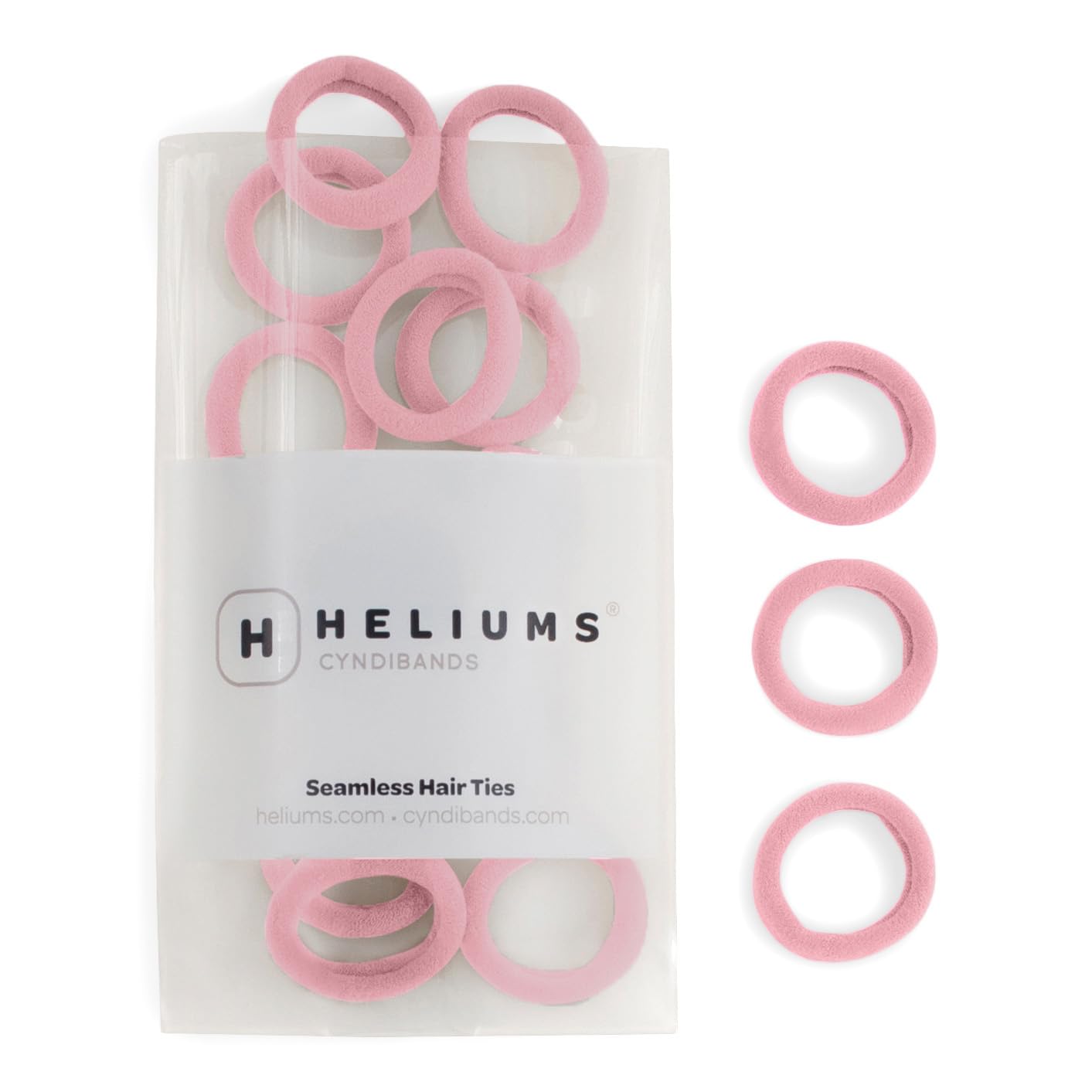 Soft Hair Ties for Kids & Pets - Sandy Blonde Mini Nylon - 1 Inch No-Damage Ponytail Holders | 30 Count