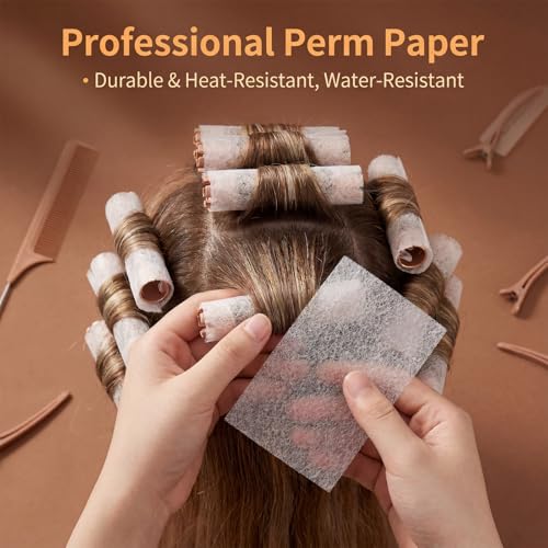240 Sheets High-Temperature Perm Paper for Salon & Home Use