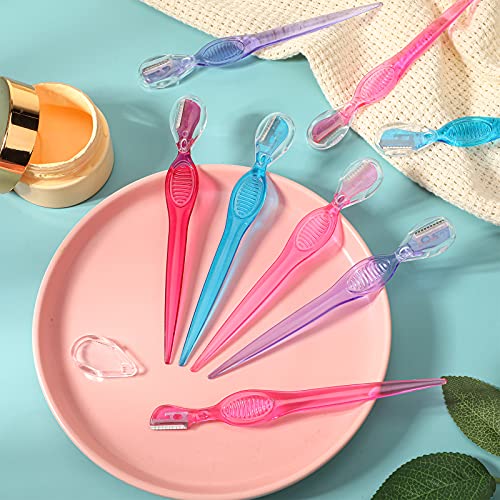 Honoson 8-Pack Eyebrow Razors for Women - Facial Hair Removal