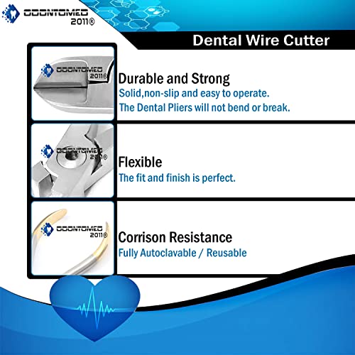 OdontoMed2011 Orthodontic Hard Wire Cutter with Tungsten Carbide Tips