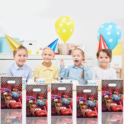 Cars Party Gift Bags - 30 Pack Birthday Decorations