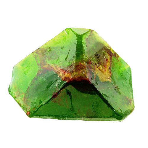 SoapRocks Pink & Green Garnet Gemstone Soap - 6 oz Grapefruit Passion