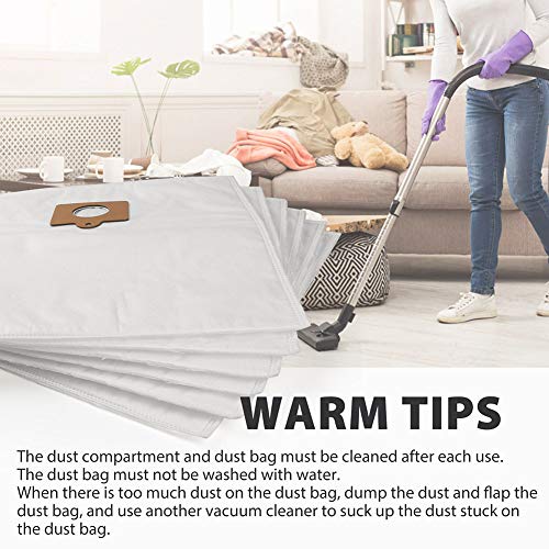 LotFancy Vacuum Bags HEPA Cloth - Set of 5 for Kenmore & Panasonic