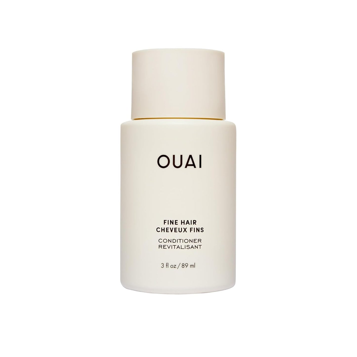 OUAI Fine Hair Conditioner - Volumizing Formula with Keratin, Biotin & Chia Seed Oil - Adds Softness & Bounce | 10 Oz