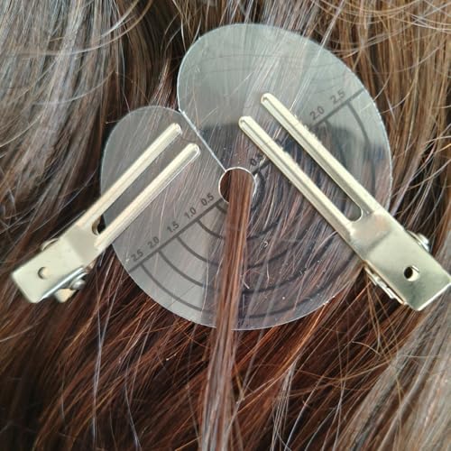 50 Pcs Heat Shield Guards for Hair Extensions - PVC Spacer Template