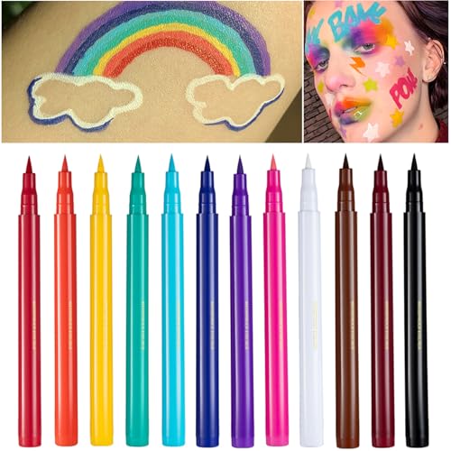 DekRion Long-lasting Waterproof Liquid Eyeliner - 12 Colors