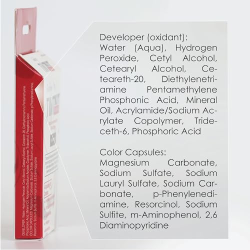 Godefroy Dark Brown Hair Color Kit for Spot Coloring - 4 Applications