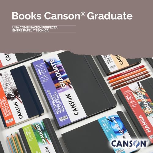 Canson Graduate Watercolor Journal - 5.5x8.5, 28 Cold Press Sheets