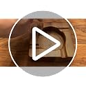 Luxury Wood Cigar Ashtray for Outdoor Patio - YUIRQIIN