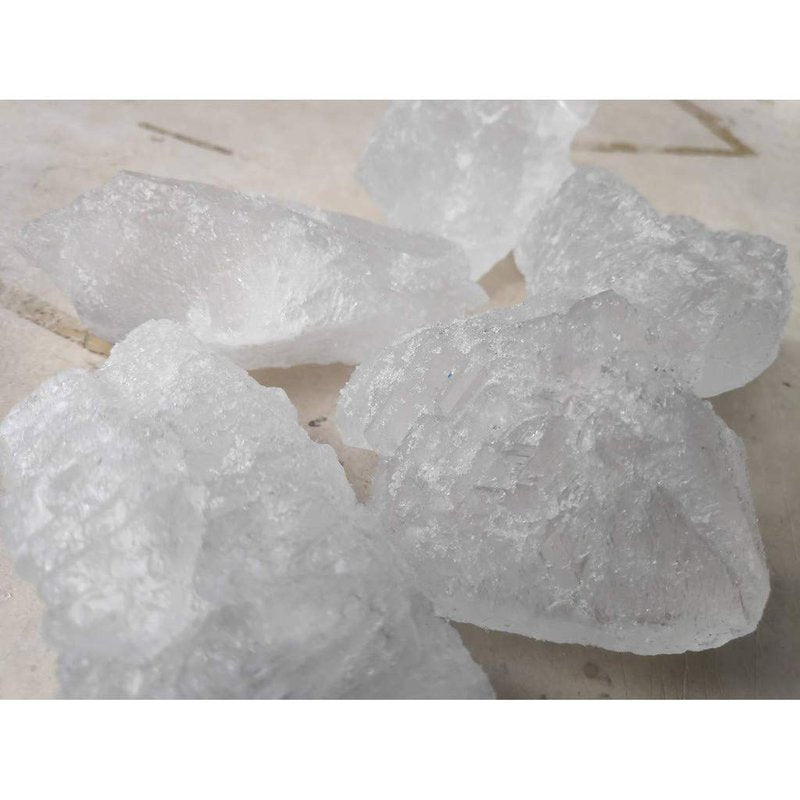 White Alum Crystal Rock