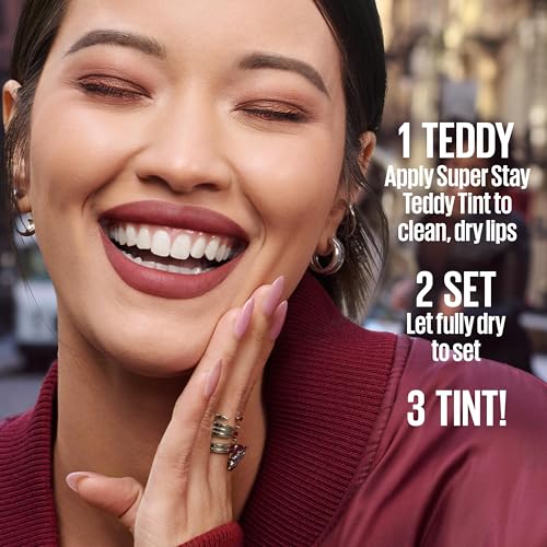 Maybelline Super Stay Teddy Lip Tint - Long Lasting Matte Color