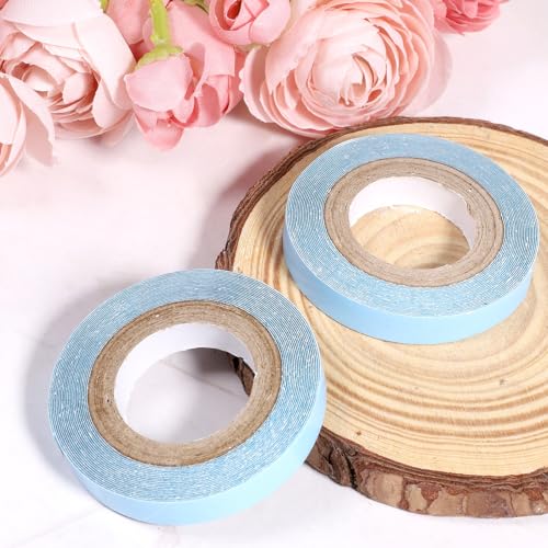 Bruislard Hair Extension Tape - 2 Rolls, 9.84ft Double-Sided Adhesive