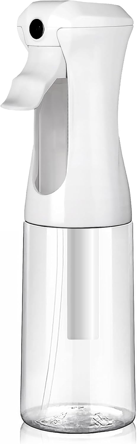 Continuous Spray Bottle for Hair - Fine Mist Mister for Hairstyling, Cleaning, and Plants | 500ml/17 oz