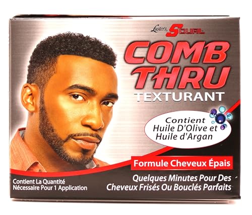 Luster's SCurl Comb Thru Texturizer Kit Extra Strength for Men & Women
