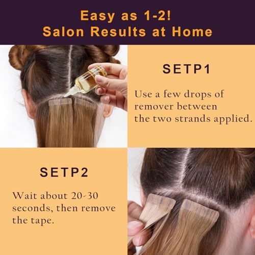 House West 30ml Tape-In Extension & Wig Glue Remover - Fast, Gentle, No Damage