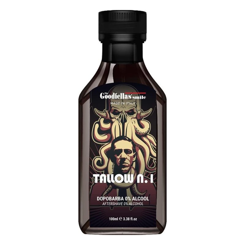 The Goodfellas' smile Alcohol-Free Soothing Aftershave Splash/Tonic, 100 ml, 3.38 oz (Tallow n.1/Floral & Wood)