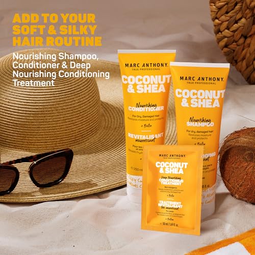 Marc Anthony Coconut Shea Deep Conditioning Hair Mask Sachets - Frizz Taming & Ultra Moisturizing