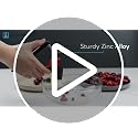 KITCHENDAO Cherry Pitter Tool with Safety Lock & Soft Grip