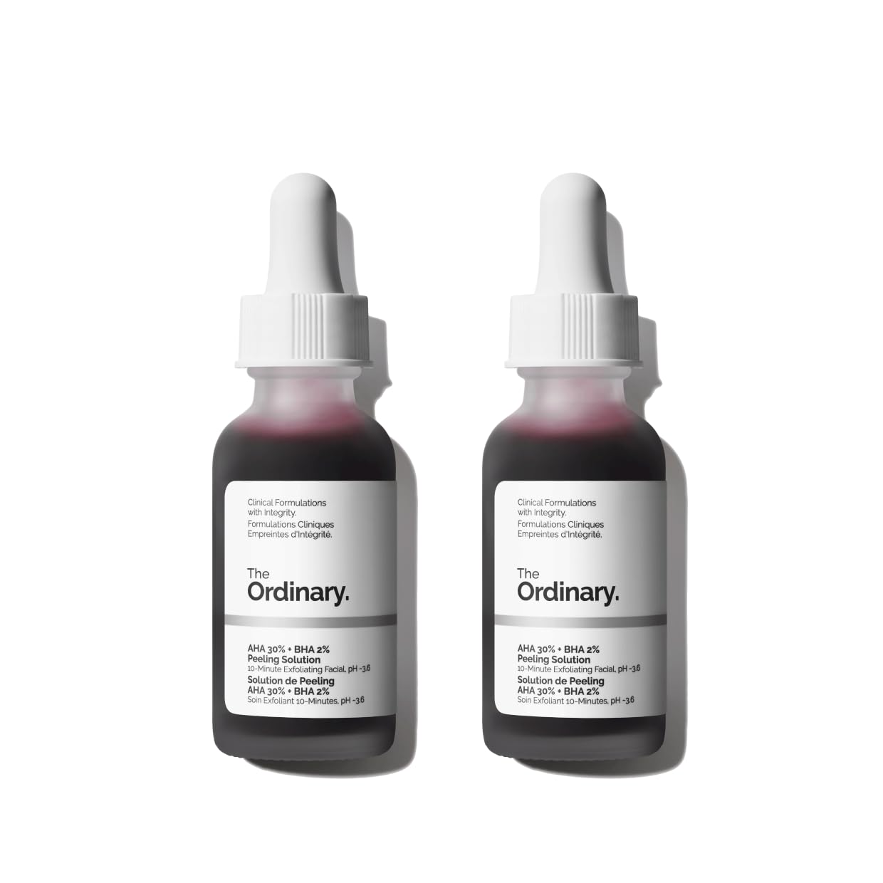 The Ordinary AHA 30% + BHA 2% Peeling Solution - Advanced Exfoliating Peel for Radiant Skin