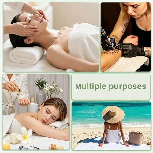 10 Sets Disposable Massage Bed Sheet Set with Headrest & Cap