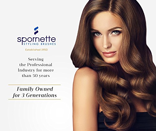 Spornette Mini Styler Round Brush - 0.75 Inch for Short Hair