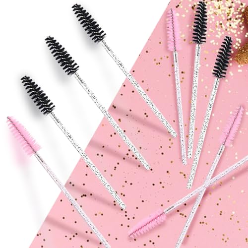 200 Disposable Mascara Wands - Eyelash Spoolies for Makeup