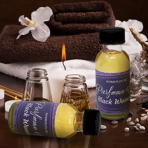 Black Women Fragrance Body Oil - Long-Lasting Scented Perfume